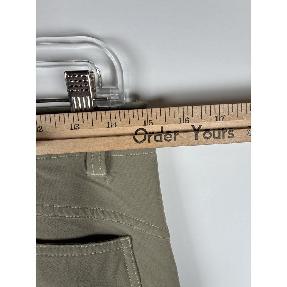 Kuhl Womens 8 Khaki Hiking Pants Nylon Stretch Straight Leg Outdoor Gorpcore - Picture 6 of 8